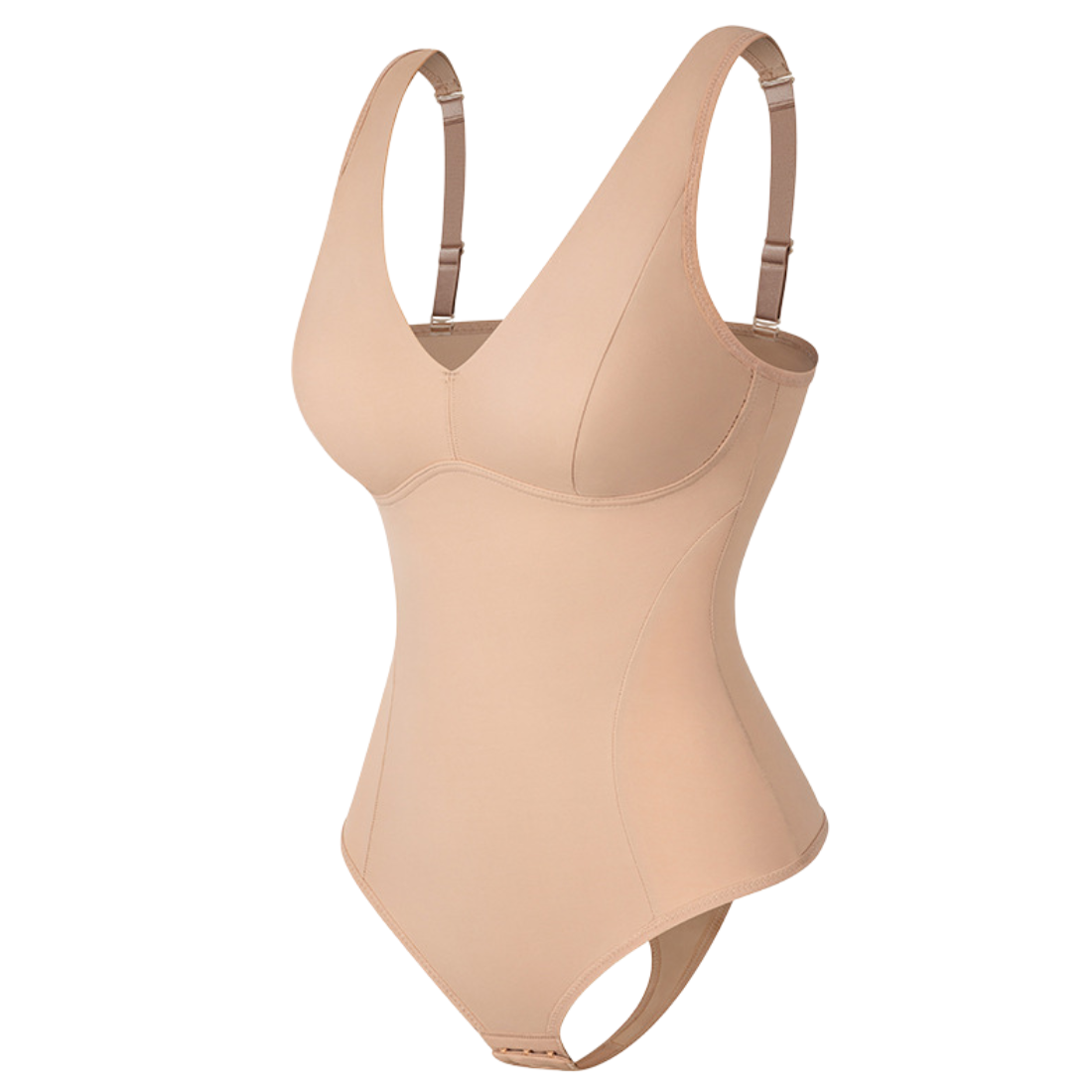 Women's V-Neck Sleeveless Close-Fit Bodysuit