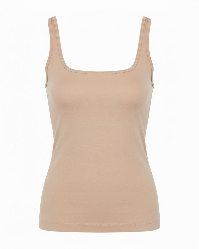 Women's Close-Fit Square Neck Top