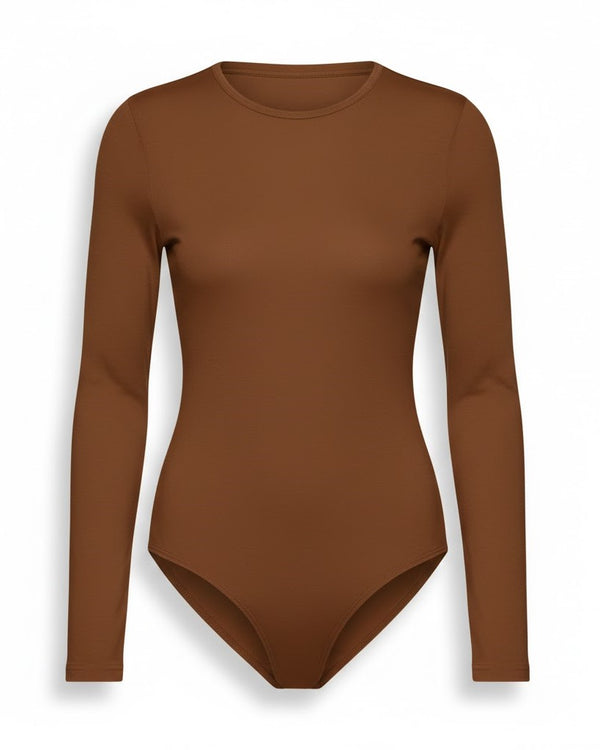 Women's Long Sleeve Close-Fit Bodysuit