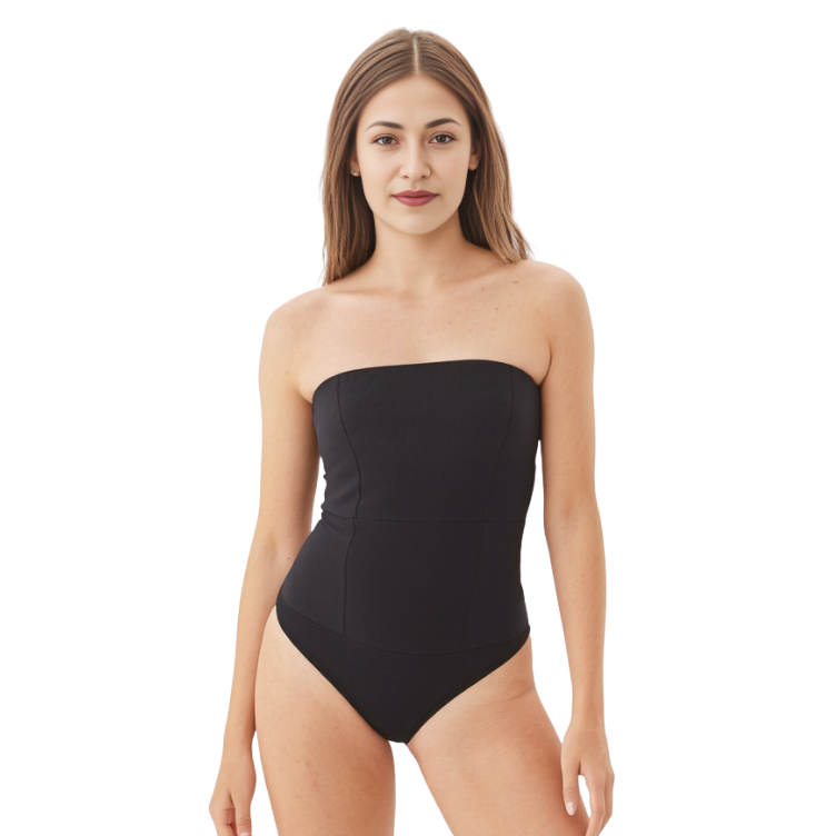 Women's Strapless Close-Fit Bodysuit
